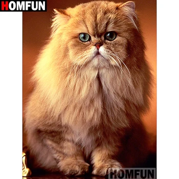 HOMFUN Full Square/Round Drill 5D DIY Diamond Painting "Animal Cat" Embroidery Cross Stitch 5D Home Decor Gift A13932
HOMFUN Full Square/Round Drill 5D DIY Diamond Painting "Animal Cat" Embroidery Cross Stitch 5D Home Decor Gift A13932