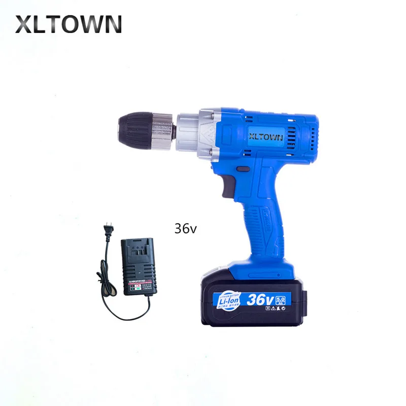 Xltown 21v high power cordless multi-function electric screwdriver woodworking electric drill with 5000 mA lithium battery
Xltown 21v high power cordless multi-function electric screwdriver woodworking electric drill with 5000 mA lithium battery