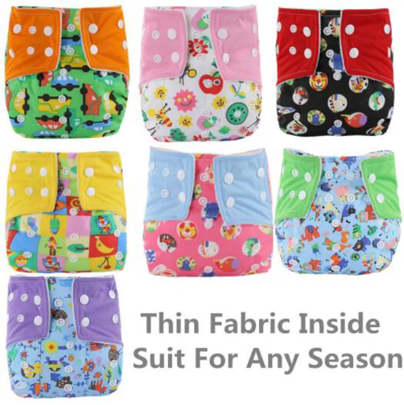 Washable Diapers leak-proof snap Baby Diaper Cover Wrap Cartoon Print Nappy Changing Reusable adjustable size Cloth Diapers
Washable Diapers leak-proof snap Baby Diaper Cover Wrap Cartoon Print Nappy Changing Reusable adjustable size Cloth Diapers