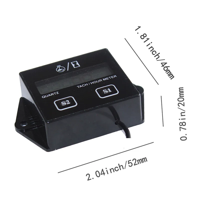 Hot Motorbike Tachometer LCD Display RPM Tach Hour Meter Gauge for Motorcycle JLD
Hot Motorbike Tachometer LCD Display RPM Tach Hour Meter Gauge for Motorcycle JLD
