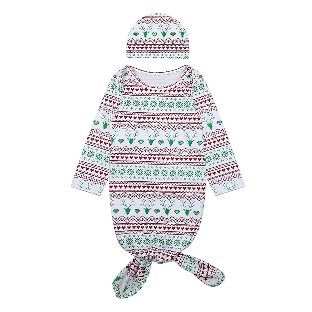 Oklady Yiner Infant Swaddle Nightgown Pattern Print Romper with Hat Sleeping Bags
Oklady Yiner Infant Swaddle Nightgown Pattern Print Romper with Hat Sleeping Bags