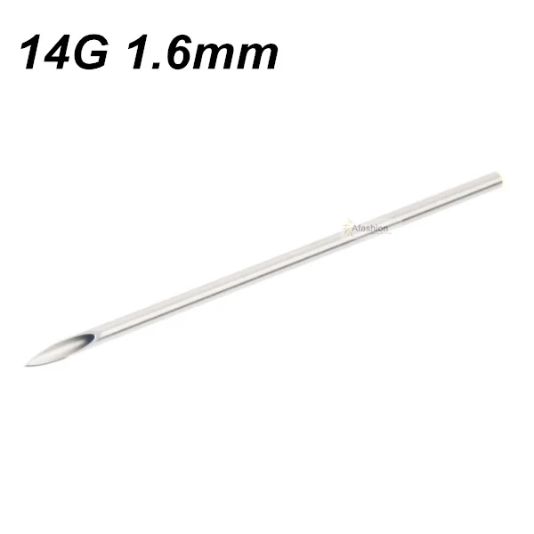 10pcs Sterile 14g Piercing Needle for Body Ear Navel Nipple 3d tattooing accessories individual package
10pcs Sterile 14g Piercing Needle for Body Ear Navel Nipple 3d tattooing accessories individual package