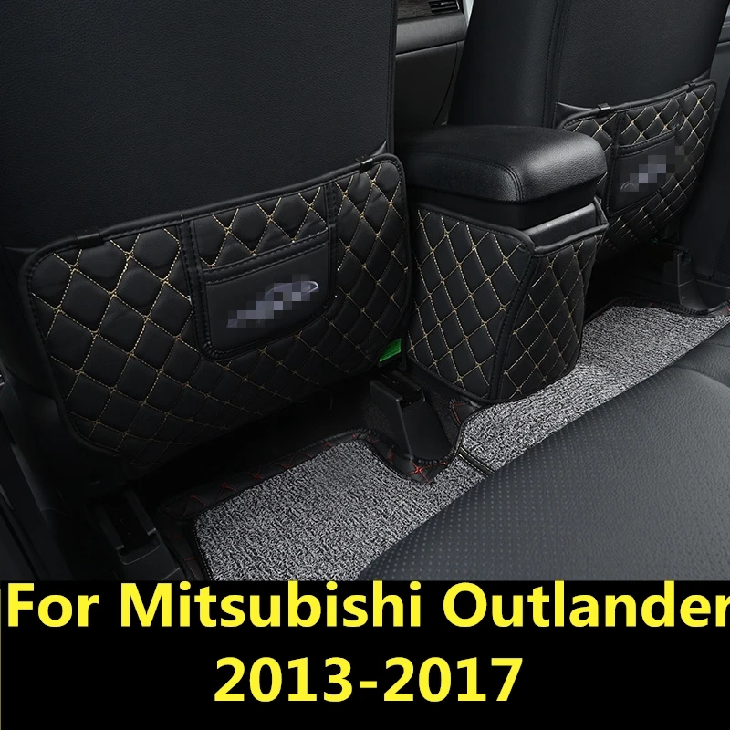 Для Mitsubishi Outlander 2013-2017 задний подлокотник коробка анти-удар декоративная заплатка