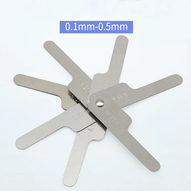 Dental Interproximal Reduction Gauge Made of Stainless Steel Reciprocating IPR System Orthodontic Treatment Gap Measuring Ruler
Dental Interproximal Reduction Gauge Made of Stainless Steel Reciprocating IPR System Orthodontic Treatment Gap Measuring Ruler