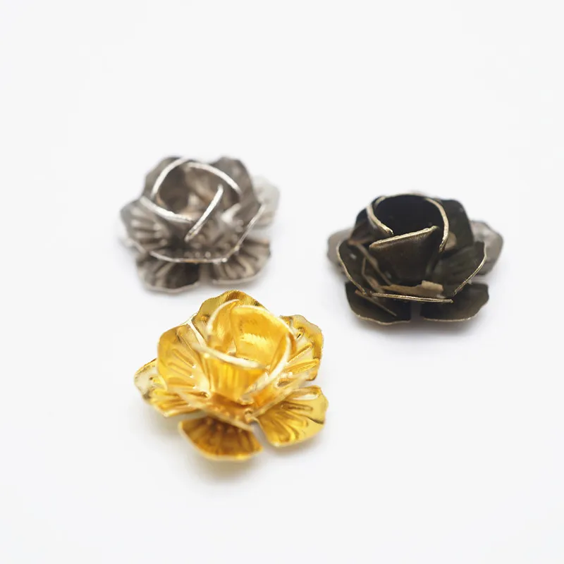 10pcs Silver Tone Gold Flower Shaped Bead Caps/Cones Beads Rack Plating End Caps for Jewelry Making HK121
10pcs Silver Tone Gold Flower Shaped Bead Caps/Cones Beads Rack Plating End Caps for Jewelry Making HK121