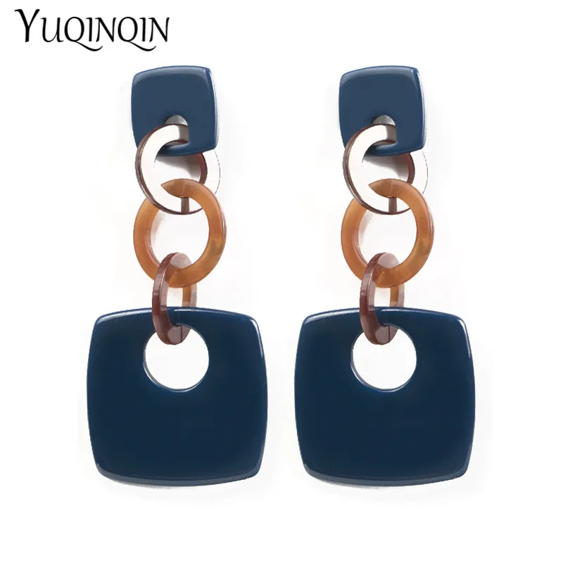 Vintage Dangle Fashion Acrylic Earrings Statement for Women Big Long Geometric Resin Dangling Earring Bohemian Jewelry Brincos
Vintage Dangle Fashion Acrylic Earrings Statement for Women Big Long Geometric Resin Dangling Earring Bohemian Jewelry Brincos