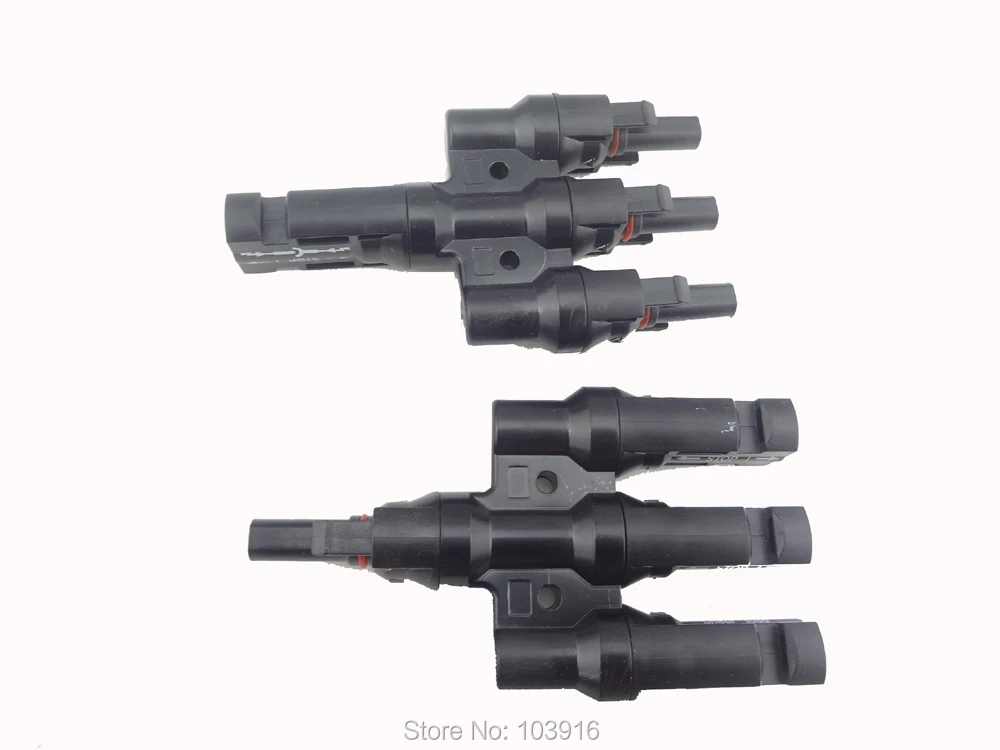 50 pairs of MC4 Parallel connector 3M1F/3F1M Solar PV Connector Parallel for 3 solar panels
50 pairs of MC4 Parallel connector 3M1F/3F1M Solar PV Connector Parallel for 3 solar panels