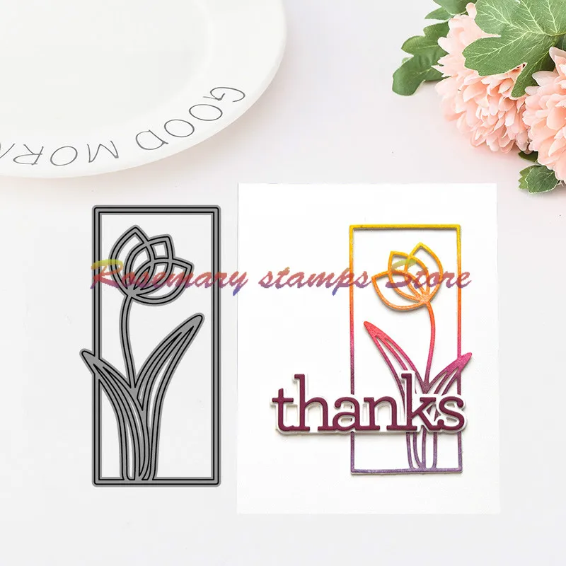 Rosemary stamps SWEET TULIP Metal Cutting Dies Stencils for Scrapbooking Album Decorative Embossing DIY Paper Cards
Rosemary stamps SWEET TULIP Metal Cutting Dies Stencils for Scrapbooking Album Decorative Embossing DIY Paper Cards