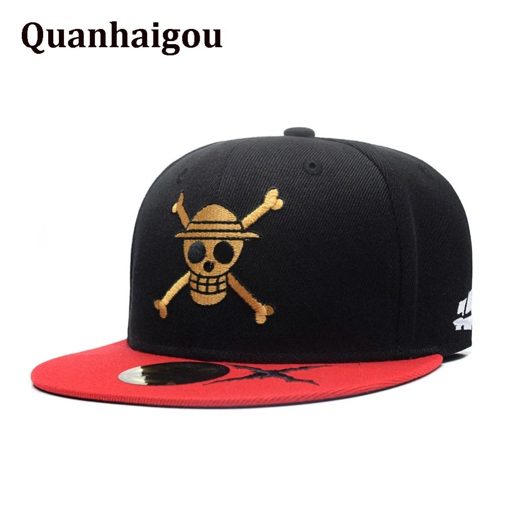 Anime One Piece Character Cosplay Snapback Hat ,Hiphop Cartoon Cute Skull Zombie Skeleton bone Embroidery Men Women Baseball Cap
Anime One Piece Character Cosplay Snapback Hat ,Hiphop Cartoon Cute Skull Zombie Skeleton bone Embroidery Men Women Baseball Cap