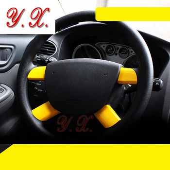 Car Styling Stainless Steel Steering Wheel Chrome Interior Decorative sequins cover sticker for ford focus 2 auto accessories
Car Styling Stainless Steel Steering Wheel Chrome Interior Decorative sequins cover sticker for ford focus 2 auto accessories