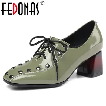 FEDONAS Spring Summer New Arrival Punk Rome Women Pumps Classic Design Soft Leather Casual Shoes Fashion Vintage Shoes Woman
FEDONAS Spring Summer New Arrival Punk Rome Women Pumps Classic Design Soft Leather Casual Shoes Fashion Vintage Shoes Woman