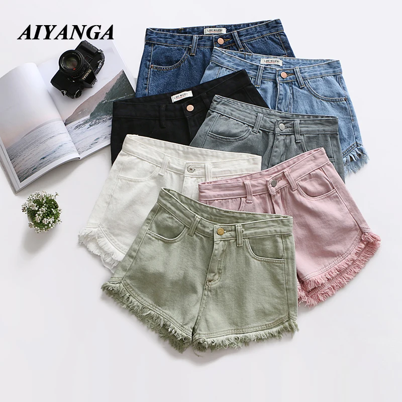 Shorts Women Candy Color 2019 Ladies High Waist Denim Shorts Button Fly Casual Cotton High Waist Jean Shorts Women Summer
Shorts Women Candy Color 2019 Ladies High Waist Denim Shorts Button Fly Casual Cotton High Waist Jean Shorts Women Summer