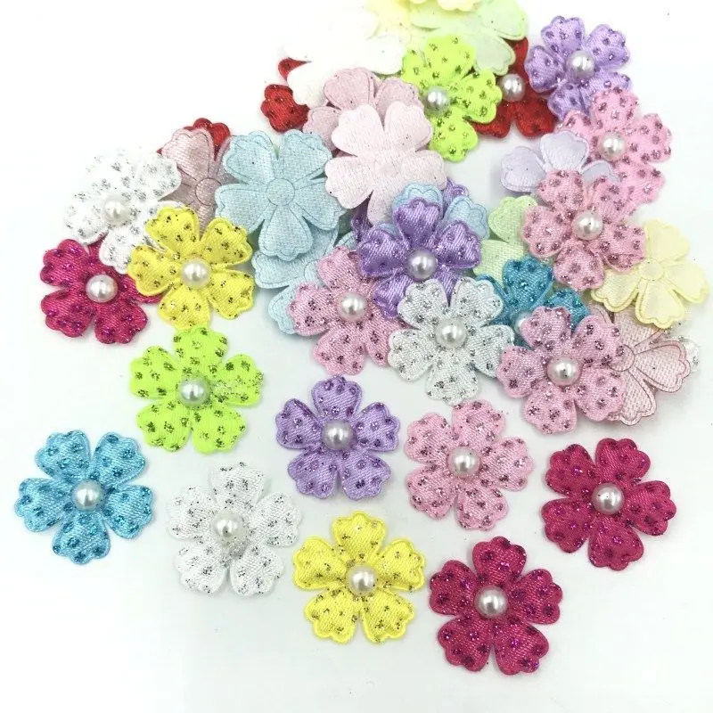 DIY 200pcs pearl Sequin cloth Appliques Flowers Crafts Decorative Scrapbooking 20mm
DIY 200pcs pearl Sequin cloth Appliques Flowers Crafts Decorative Scrapbooking 20mm