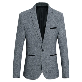 Fashion Business Men Grey Suit Jackets Asia Size S M XL XXL XXXL Men Dress Jacket Slim Design Leisure Blazer Men
Fashion Business Men Grey Suit Jackets Asia Size S M XL XXL XXXL Men Dress Jacket Slim Design Leisure Blazer Men