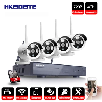 HKIXDISTE 4CH 1080P Wireless NVR Kit Wifi CCTV System IR Outdoor Waterproof 720p 2.0MP IP Camera P2P Video Security Surveillance
HKIXDISTE 4CH 1080P Wireless NVR Kit Wifi CCTV System IR Outdoor Waterproof 720p 2.0MP IP Camera P2P Video Security Surveillance