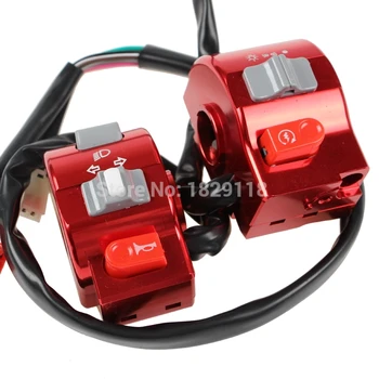 CNC 7/8" 22mm Universal Electric Motorcycle Scooter Handlebar Control Light Horn Switch For Yamaha RSZ /CYGNUS-X /BWS 125
CNC 7/8" 22mm Universal Electric Motorcycle Scooter Handlebar Control Light Horn Switch For Yamaha RSZ /CYGNUS-X /BWS 125