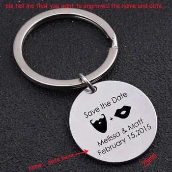 Fashion Jewelry Hand Stamped Engraved Save The Date Keychain Personalized Name And Date Anniversary Couple Gift Holder Tag
Fashion Jewelry Hand Stamped Engraved Save The Date Keychain Personalized Name And Date Anniversary Couple Gift Holder Tag