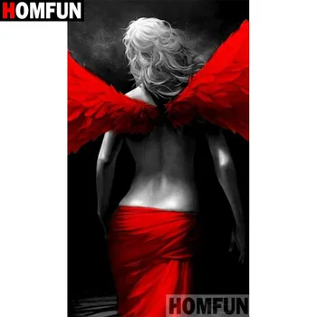 HOMFUN Full Square/Round Drill 5D DIY Diamond Painting "Woman wings back" Embroidery Cross Stitch 3D Home Decor Gift A17102
HOMFUN Full Square/Round Drill 5D DIY Diamond Painting "Woman wings back" Embroidery Cross Stitch 3D Home Decor Gift A17102