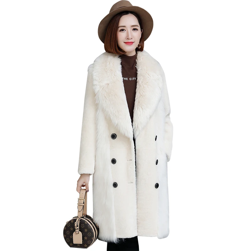 Natural Pure Real Fur Coat Autumn Winter Jacket Women Clothes 2019 Korean Genuine Leather Double-faced Fur Wool Coats ZT1544
Natural Pure Real Fur Coat Autumn Winter Jacket Women Clothes 2019 Korean Genuine Leather Double-faced Fur Wool Coats ZT1544