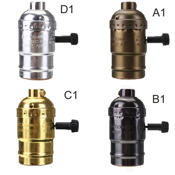 5PCS /LOT Retro Vintage Aluminum modern Style DIY Edison Lamp Light Holder Pendants E27 Socket 110-220V Fixture luminaire loft 
5PCS /LOT Retro Vintage Aluminum modern Style DIY Edison Lamp Light Holder Pendants E27 Socket 110-220V Fixture luminaire loft