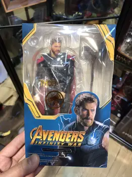 Movie Marvel the Avengers 3 Thor SHF PVC Action Figure Thor WIth hammer Collectible Model doll Toy child kids gift
Movie Marvel the Avengers 3 Thor SHF PVC Action Figure Thor WIth hammer Collectible Model doll Toy child kids gift