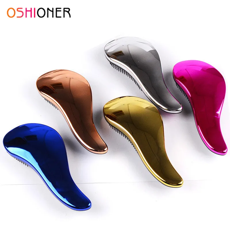 1pcs Anti-static Hair Brush Comb Styling Tools Shower Electroplate Detangling Massage Combs for Salon Styling Women Girls Hair
1pcs Anti-static Hair Brush Comb Styling Tools Shower Electroplate Detangling Massage Combs for Salon Styling Women Girls Hair
