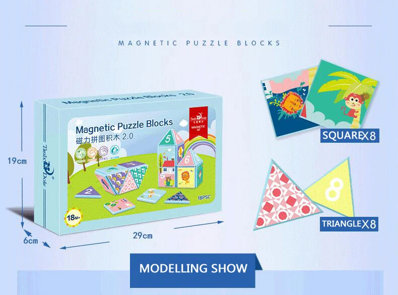 10 magnetic toys