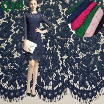 QJH Brand 1.5*1.5 m Lash Embroidery Lace Fabrics Cotton Cord French Lace Fabric Guipure Nigeria African Lace For Wedding Dress
QJH Brand 1.5*1.5 m Lash Embroidery Lace Fabrics Cotton Cord French Lace Fabric Guipure Nigeria African Lace For Wedding Dress