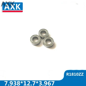 AXK R1810zz Bearing R1810 Zz Miniature R1810-zz Deep Groove Ball Bearing 7.938*12.7*3.967mm 10pcs
AXK R1810zz Bearing R1810 Zz Miniature R1810-zz Deep Groove Ball Bearing 7.938*12.7*3.967mm 10pcs