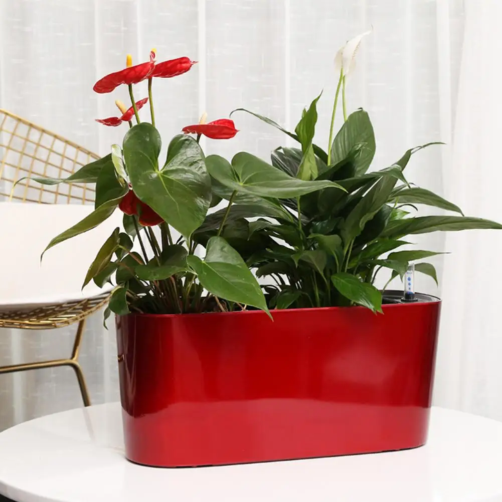 Rectangular Balcony Landscape Flower Pot Round Plastic Flower Pot Garden Plant Chain Hanging Planters Balcony Decoration 
Rectangular Balcony Landscape Flower Pot Round Plastic Flower Pot Garden Plant Chain Hanging Planters Balcony Decoration