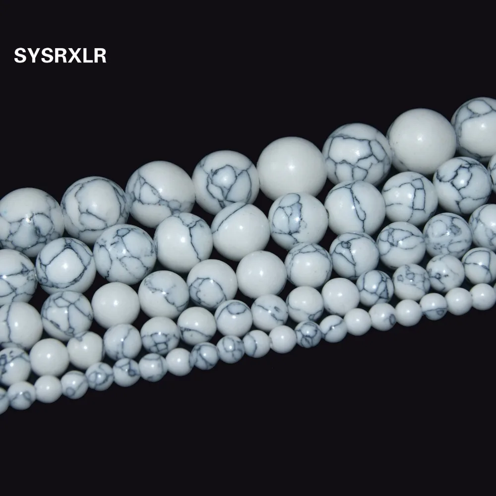 Free Shipping White Synthesis Turquoises Stone Round Beads For Jewelry Making DIY Bracelet Necklace Material 4 6 8 10 12 MM
Free Shipping White Synthesis Turquoises Stone Round Beads For Jewelry Making DIY Bracelet Necklace Material 4 6 8 10 12 MM