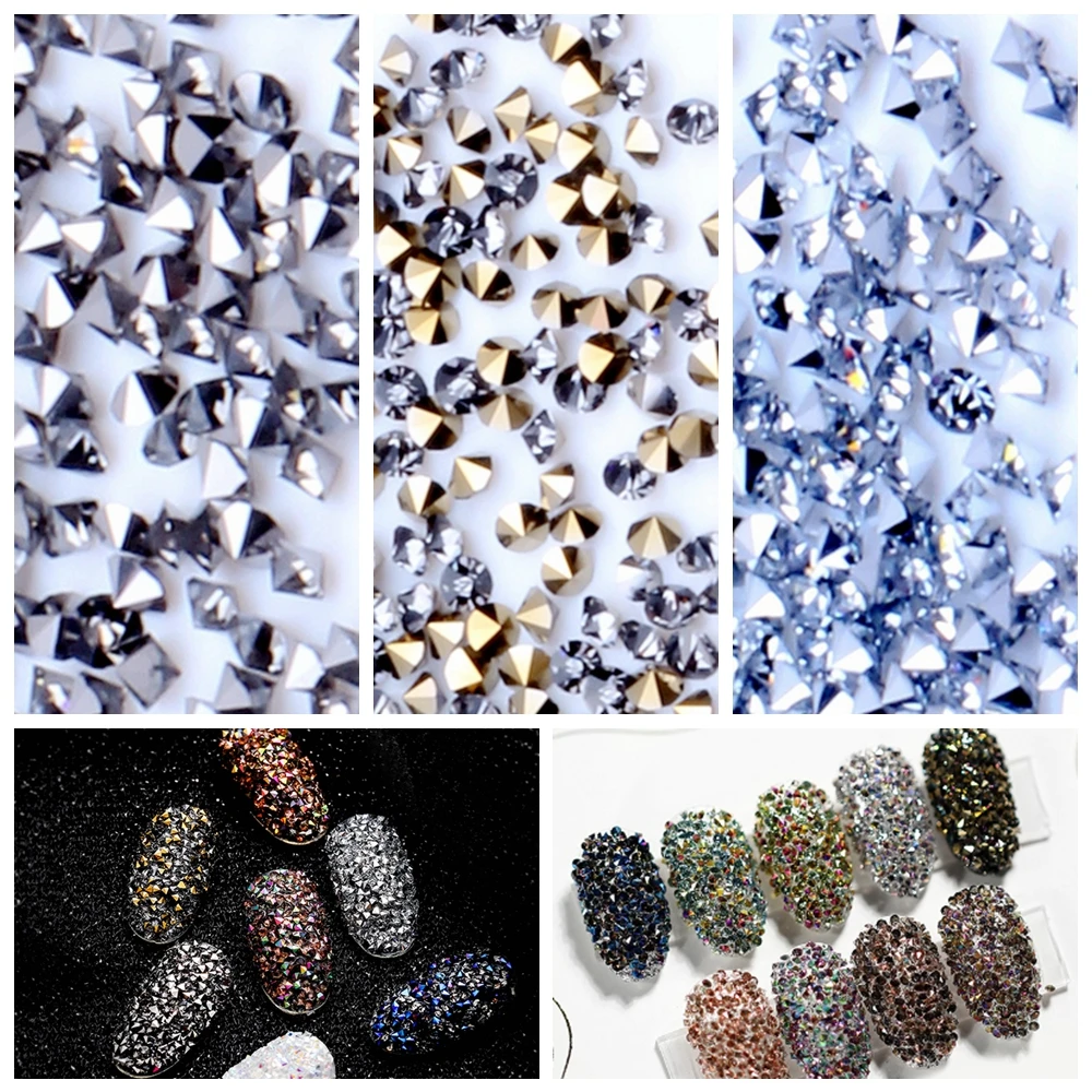 Manicure Mini Zircon Rhinestones 1.1mm Micro Crystal Strass Glass AB Rhinestones For Nail Art Decorations 1400pcs
Manicure Mini Zircon Rhinestones 1.1mm Micro Crystal Strass Glass AB Rhinestones For Nail Art Decorations 1400pcs