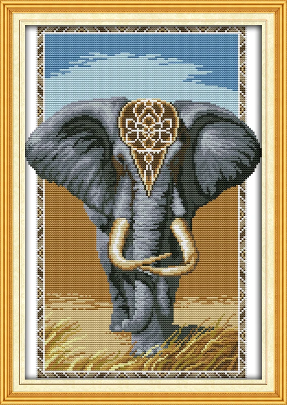 Elephant king,counted printed on fabric DMC 14CT 11CT Cross Stitch kits,embroidery needlework Sets, Home Decor
Elephant king,counted printed on fabric DMC 14CT 11CT Cross Stitch kits,embroidery needlework Sets, Home Decor