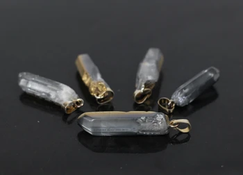 5Pcs Golden Plated Druzy Crystal Quartz Point Pendant,freedom Natural Crystal Golden Titanium Pendant Gems,fine Jewelry making
5Pcs Golden Plated Druzy Crystal Quartz Point Pendant,freedom Natural Crystal Golden Titanium Pendant Gems,fine Jewelry making