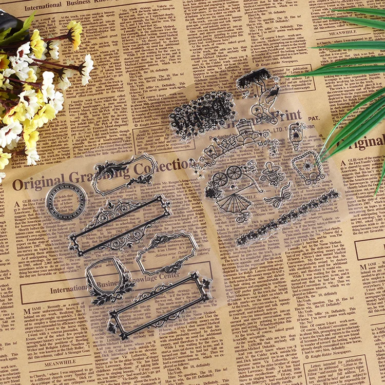 5pcs Children's transparent seal / square pattern border / silicone stamp template scrapbook album decorative stationery set
5pcs Children's transparent seal / square pattern border / silicone stamp template scrapbook album decorative stationery set