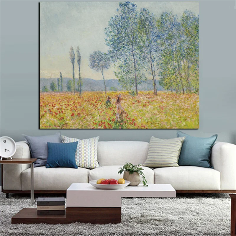 HD Print Claude Monet Poplars Poppy fields Impressionist Landscape Oil Painting on Canvas Poster Wall Picture for Living Room
HD Print Claude Monet Poplars Poppy fields Impressionist Landscape Oil Painting on Canvas Poster Wall Picture for Living Room