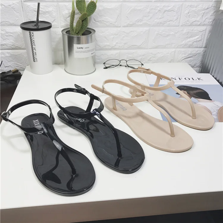 New Women T Strap Flat Ankle Buckle Thong Sandals Female Gladiator Flip Flops Summer Beach Casual Fashion Vintage Shoes Jelly
New Women T Strap Flat Ankle Buckle Thong Sandals Female Gladiator Flip Flops Summer Beach Casual Fashion Vintage Shoes Jelly