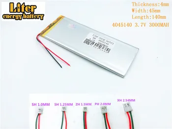 4045140 3000mah 3.7V tablet MID panel lithium polymer battery FOR 3000mah 3.7V 4045140 PLUG polymer rechargeable battery
4045140 3000mah 3.7V tablet MID panel lithium polymer battery FOR 3000mah 3.7V 4045140 PLUG polymer rechargeable battery