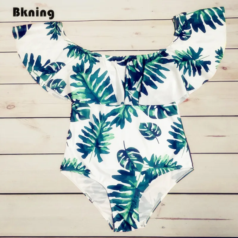 Bkning Ruffle Swimsuit Onepiece Green Leaf Print Bathing Suit Women Trikini 2018 One Piece 1 Swimwear Monokini Pad May Beach XL
Bkning Ruffle Swimsuit Onepiece Green Leaf Print Bathing Suit Women Trikini 2018 One Piece 1 Swimwear Monokini Pad May Beach XL