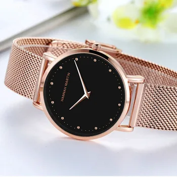 Hannah Martin Women Watch Luxury Quartz Wristwatches Rose Gold relojes mujer 2019 reloj dama Fashion Casual Analog Watch Female
Hannah Martin Women Watch Luxury Quartz Wristwatches Rose Gold relojes mujer 2019 reloj dama Fashion Casual Analog Watch Female