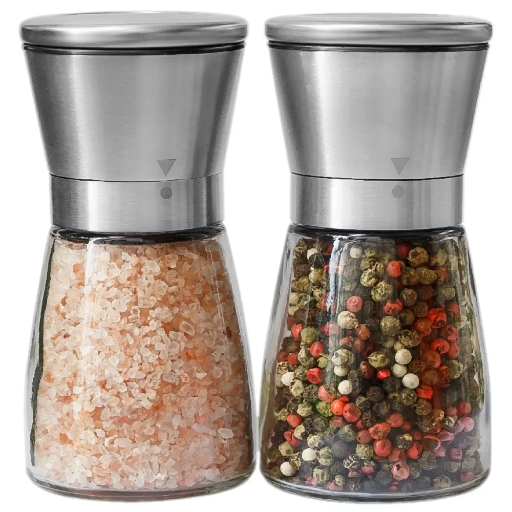 2pcs/lot Pepper Grinders Manual Salt Mills Househod Pepper Grinding Machine Ceramic Core Kitchen Grinding Tools Small Spice Mill
2pcs/lot Pepper Grinders Manual Salt Mills Househod Pepper Grinding Machine Ceramic Core Kitchen Grinding Tools Small Spice Mill