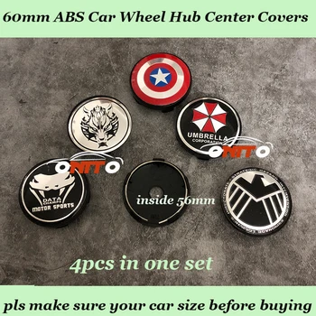 60mm ABS Auto Rims Wheels Cover Car Emblem Wheel Hub Cap For US Captain /Eagle/ umbrella /Deta /Wolf logo badge 4PCS/LOT
60mm ABS Auto Rims Wheels Cover Car Emblem Wheel Hub Cap For US Captain /Eagle/ umbrella /Deta /Wolf logo badge 4PCS/LOT