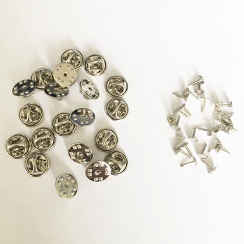 500 Pairs Silver/golden Butterfly Clutch Tie Tacks Pin Back Replacement with Blank Pins Combo for Craft Making
500 Pairs Silver/golden Butterfly Clutch Tie Tacks Pin Back Replacement with Blank Pins Combo for Craft Making