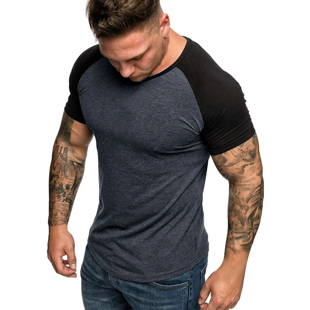 Tops harajuku t shirt men Short sleeve tshirt Fitness O Neck Solid men shirt 2019 Summer t-shirt men clothing camisa hombre
Tops harajuku t shirt men Short sleeve tshirt Fitness O Neck Solid men shirt 2019 Summer t-shirt men clothing camisa hombre