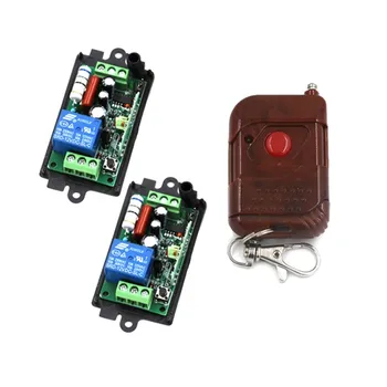AC 220V 1CH RF Wireless Remote Control Switch System Remote Switch Transmitter With 2 Receivers SKU: 5197
AC 220V 1CH RF Wireless Remote Control Switch System Remote Switch Transmitter With 2 Receivers SKU: 5197
