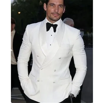 2017 Summer Style Double Breasted Men Suit Groom Tuxedo Bespoke Best Mens Blazers Wedding Suits Black Pants(Jacket+Pants+Bow)
2017 Summer Style Double Breasted Men Suit Groom Tuxedo Bespoke Best Mens Blazers Wedding Suits Black Pants(Jacket+Pants+Bow)