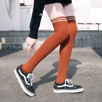 Spring Women Girl Thin Thigh High Stockings Knee High Socks Cute Japen Student Long Cotton Over Knee Socks AD0425
Spring Women Girl Thin Thigh High Stockings Knee High Socks Cute Japen Student Long Cotton Over Knee Socks AD0425