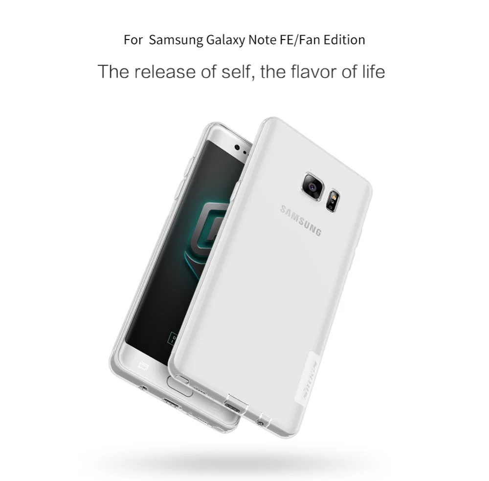 For Samsung Galaxy Note FE(Fan Edition)Nillkin Transparent Clear Soft silicon TPU Protector For Galaxy Note FE mobile phone bags
For Samsung Galaxy Note FE(Fan Edition)Nillkin Transparent Clear Soft silicon TPU Protector For Galaxy Note FE mobile phone bags