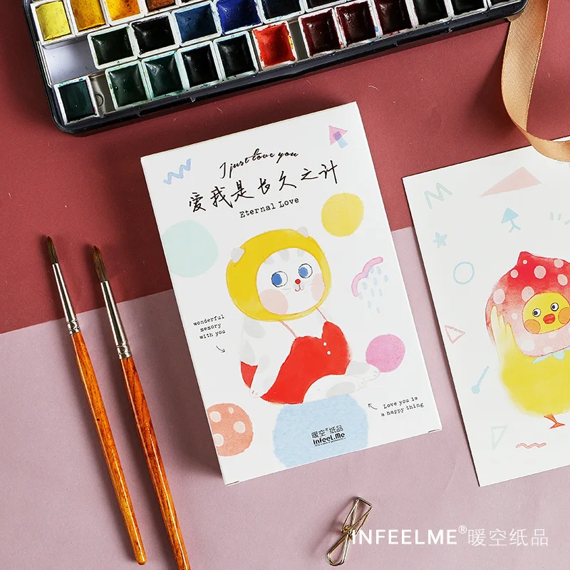 30 Pcs/Set Eternal Love Series Paper Postcard Cute Animals Greeting Card Birthday Gift Card Message Card
30 Pcs/Set Eternal Love Series Paper Postcard Cute Animals Greeting Card Birthday Gift Card Message Card