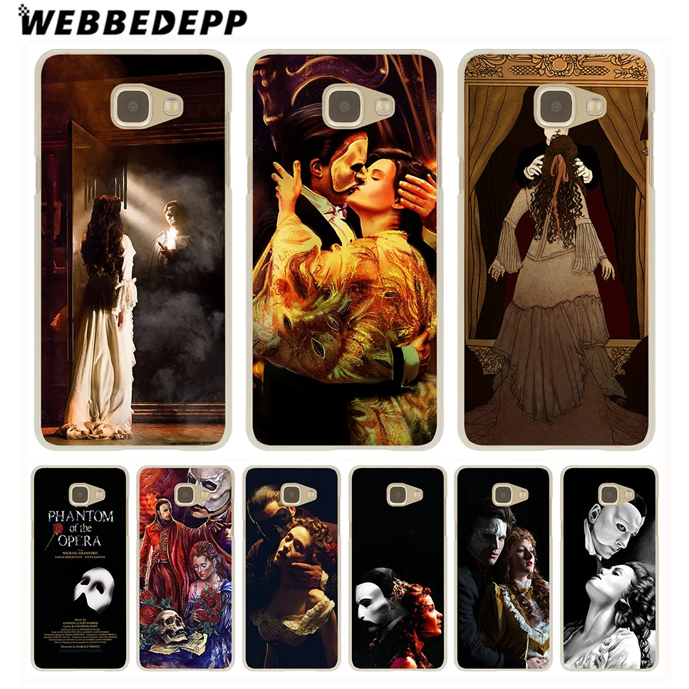 WEBBEDEPP The Phantom of the Opera Hard Case for Galaxy A3 A5A7 A8 A9 2016 2017 2018 A6 A8 Plus 2018 Note 8 9 Grand Cover
WEBBEDEPP The Phantom of the Opera Hard Case for Galaxy A3 A5A7 A8 A9 2016 2017 2018 A6 A8 Plus 2018 Note 8 9 Grand Cover